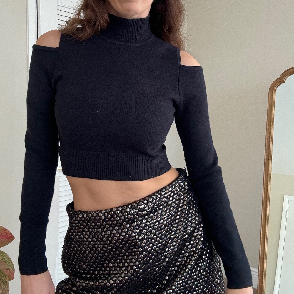 Jonathan Simkhai cut out cropped top